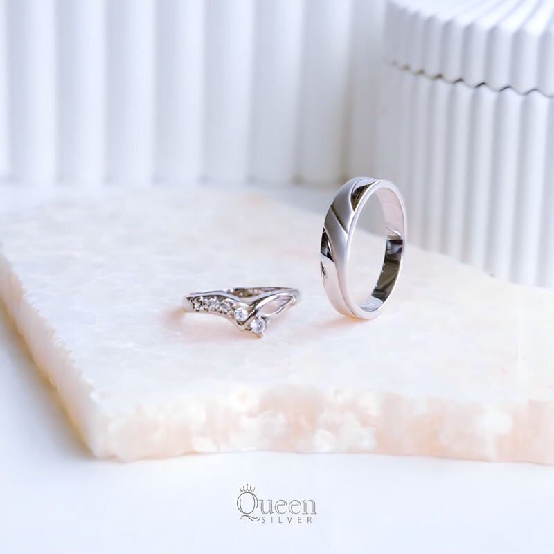 CINCIN NIKAH WEDDING RING COUPLE RING PERAK SILVER 925