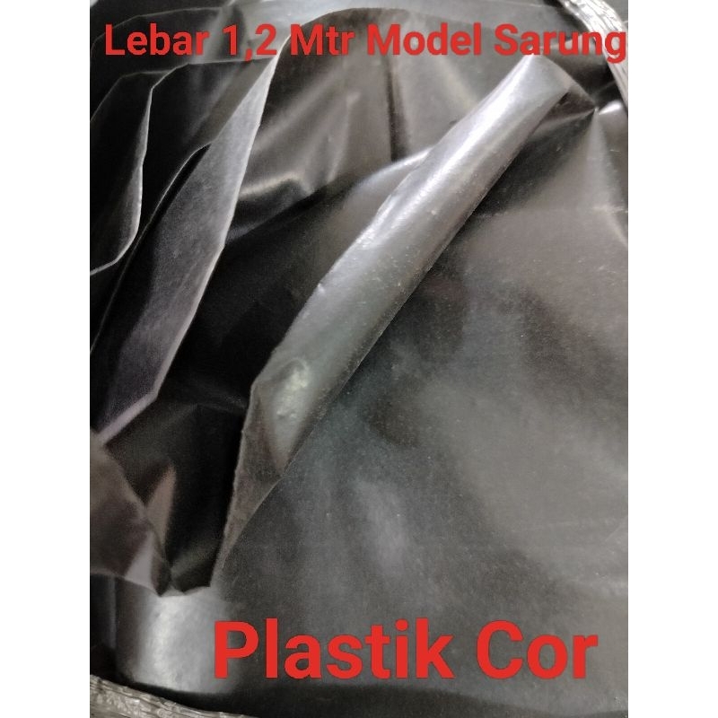 Plastik Cor / Plastik PE Hitam Meteran