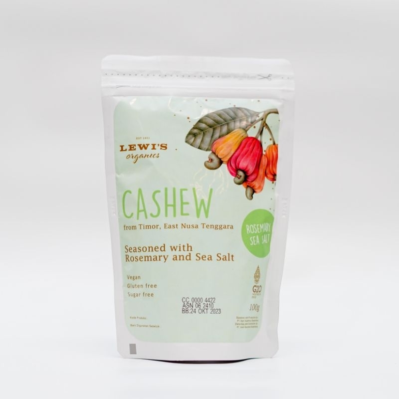 

Cashew Rosemary Sea salt 100gr