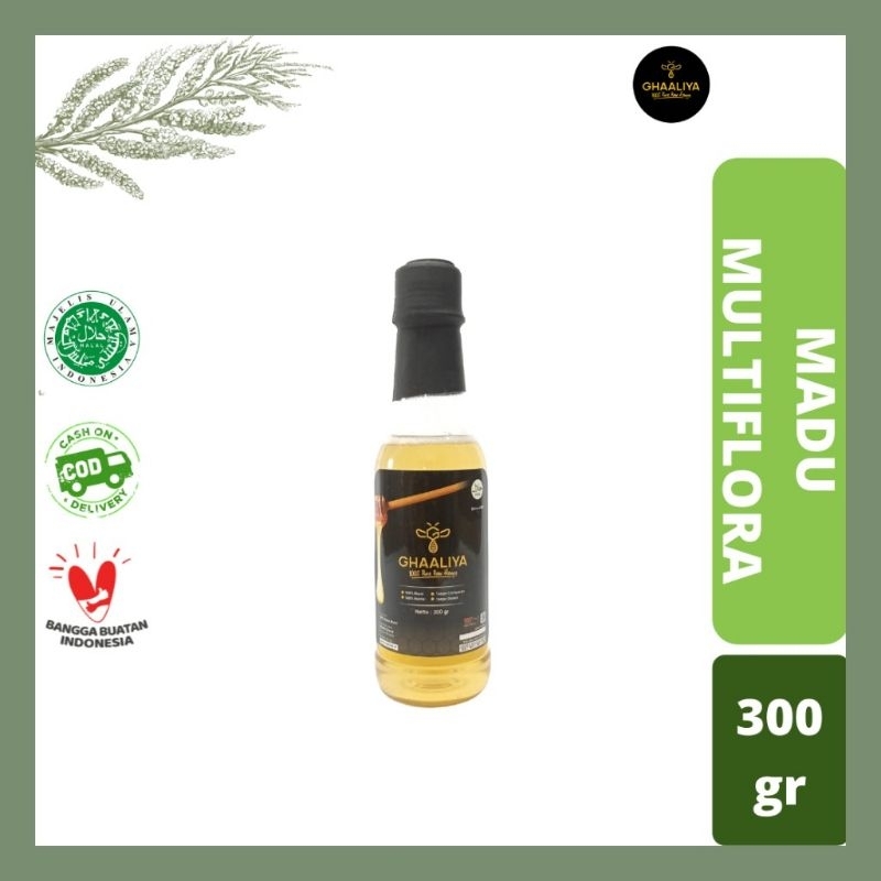 

Madu Ghaaliya Nektar Multiflora 300gr