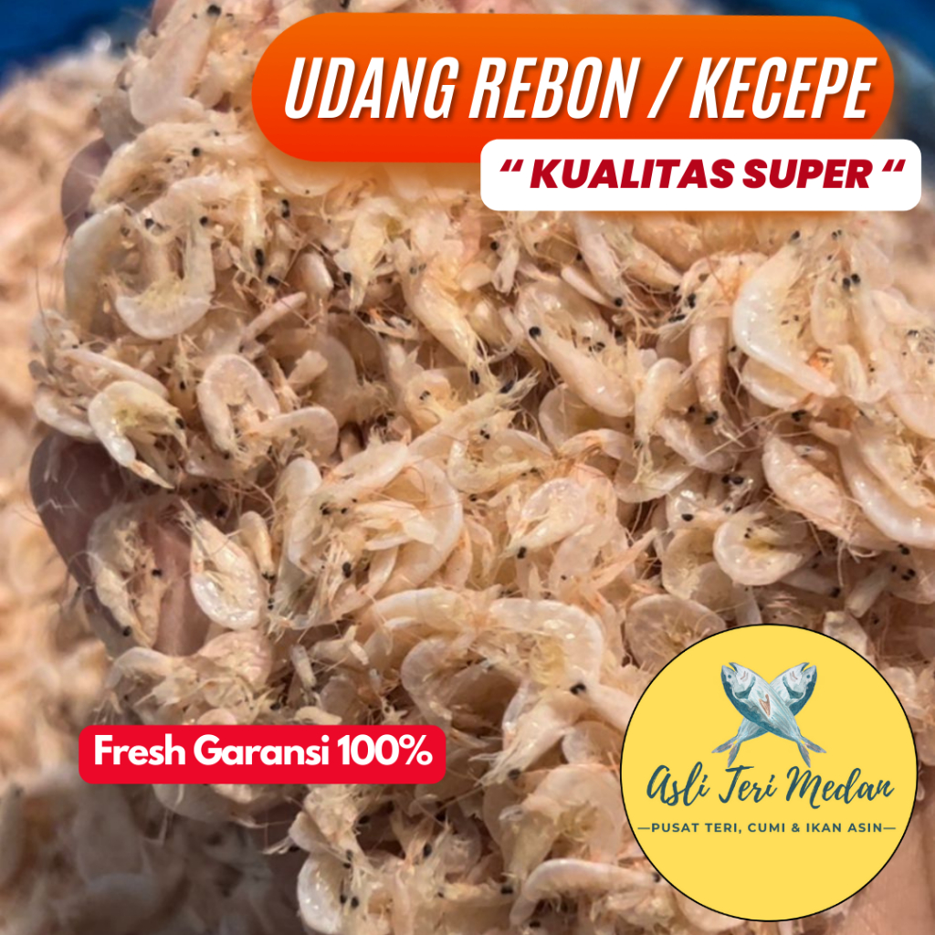 

Udang Rebon / Kecepe Medan Super Premium 100gr 250gr