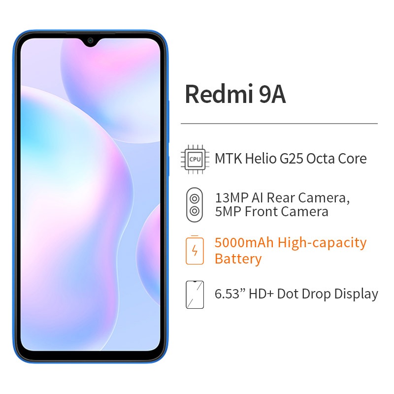Redmi / xiaomi 9A RAM 4GB/64GB Android DISTRIBUTOR