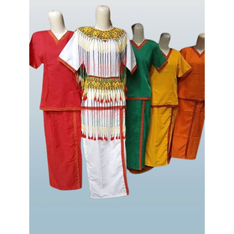 SETELAN ROK WANITA TORAJA BAJU TORAJA