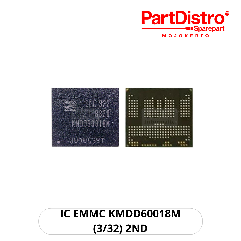 EMMC KMDD60018M-B320 RAM 3 INTERNAL 32GB REDMI NOTE 5PRO/NOTE 7/NOTE 8/ASUS MAX PRO M1-M2 KMDD60018M