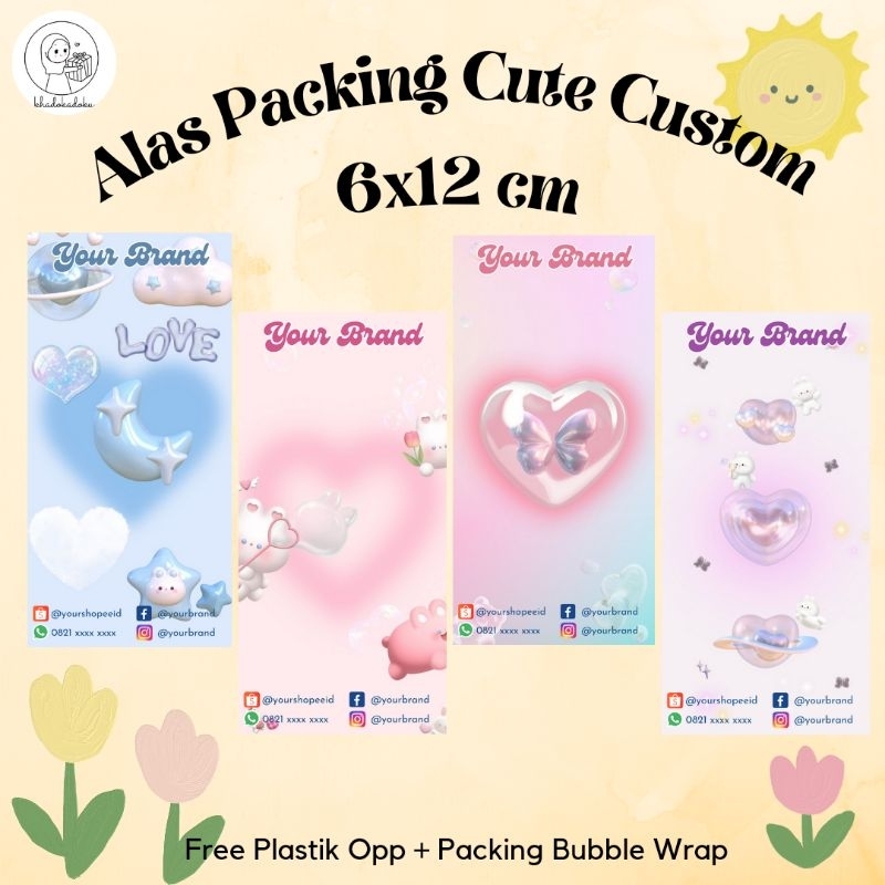 

(HARGA SATUAN) ALAS PACKING STRAP PHONE BEADS CUSTOM