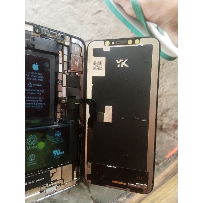 LCD iPhone X copotan, NEGO | ongkir GRATIS se-jabodetabek