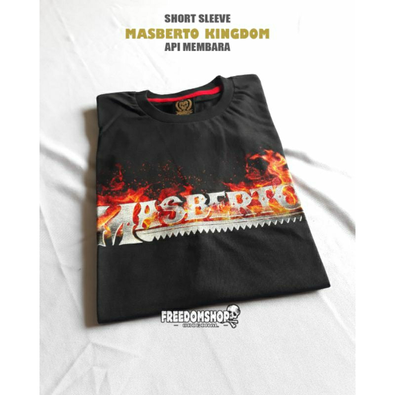 T-shirt Kaos Masberto Kingdom - Api Membara