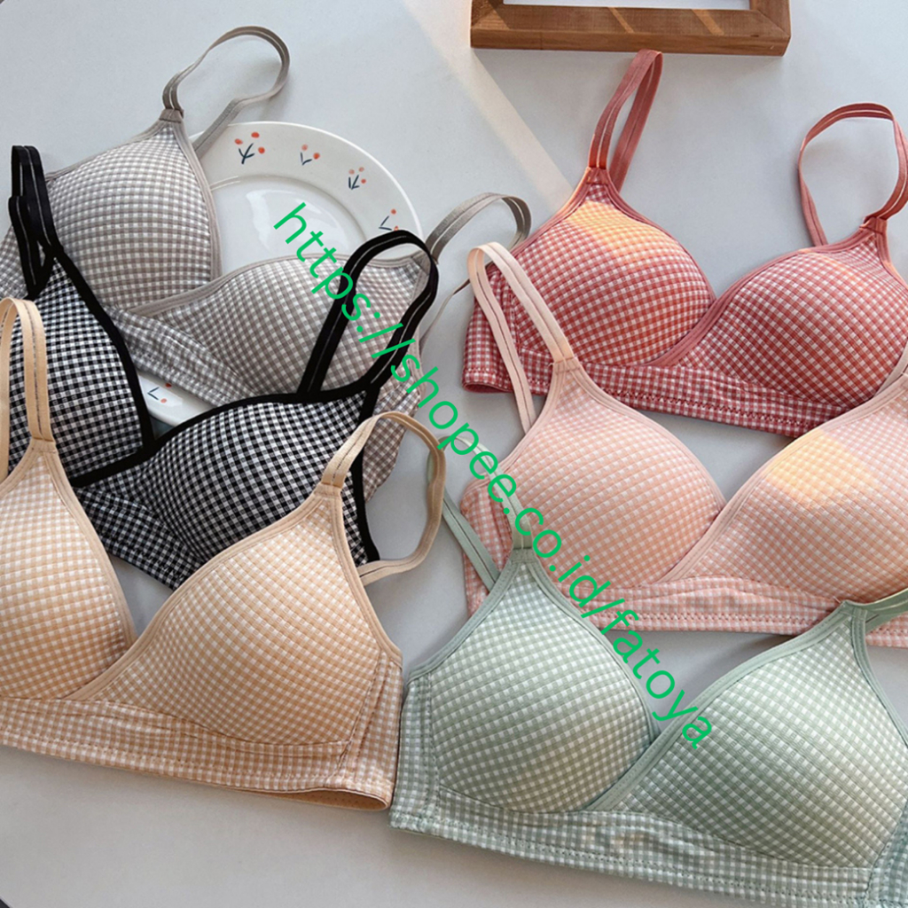 Bra BH Remaja Busa Tipis Tanpa Kawat Cup A size 34- 38