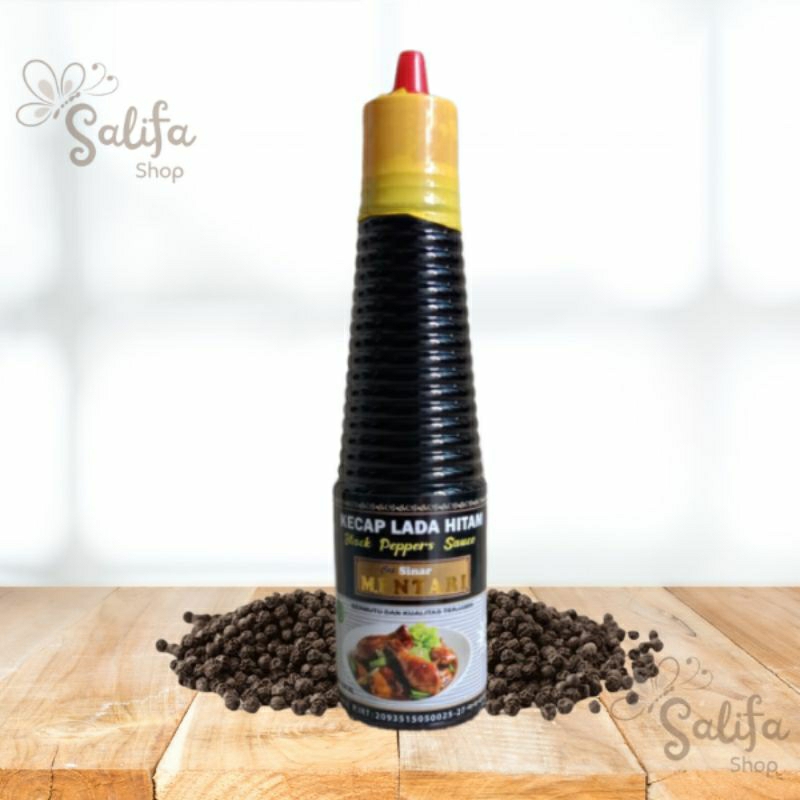 

Kecap Lada Hitam Cap Sinar Mentari 150 ml