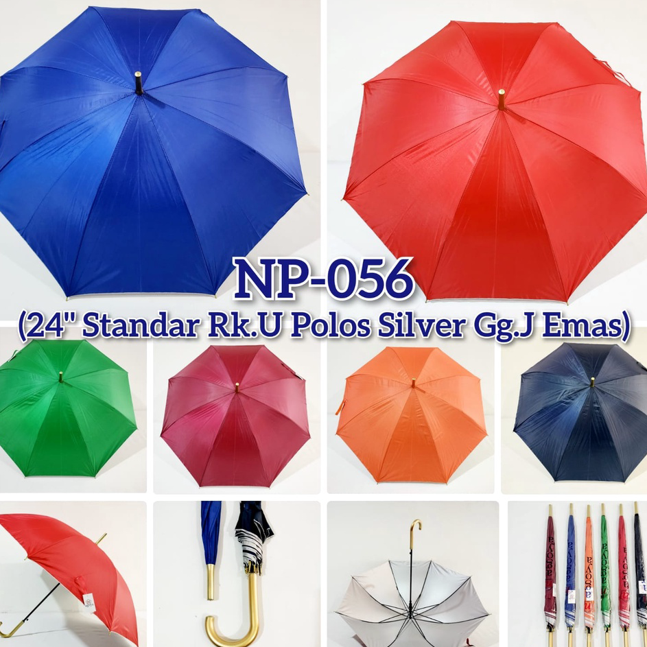 Belanja Nyaman Payung Standar Polos Warna / Payung Polos Warna