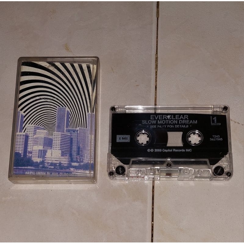 kaset barat original EVERCLEAR-Slow Motion Daydream