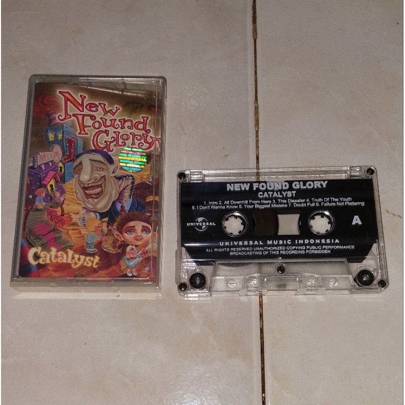 kaset barat original NEW FOUND GLORY-Catalyst (2)