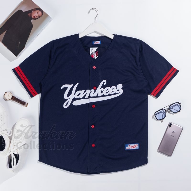 Oversize jersey baseball baju baseball oversize