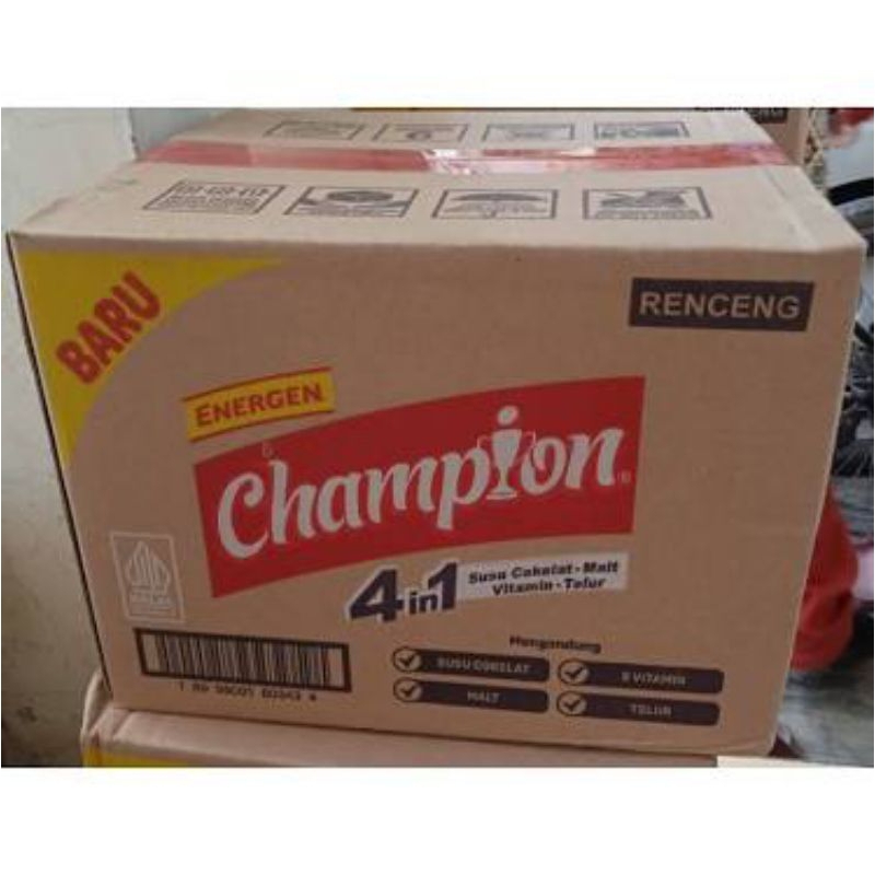 

ENERGEN CHAMPION 1 DUS SUSU COKLAT 4IN1