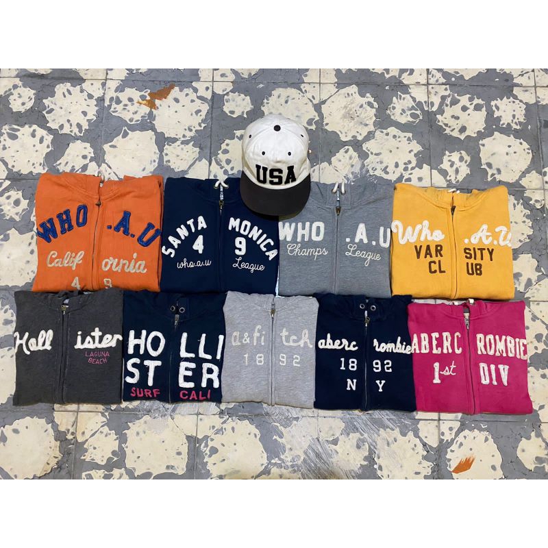 Zh WHO, HOLLISTER, ABERCROMBIE