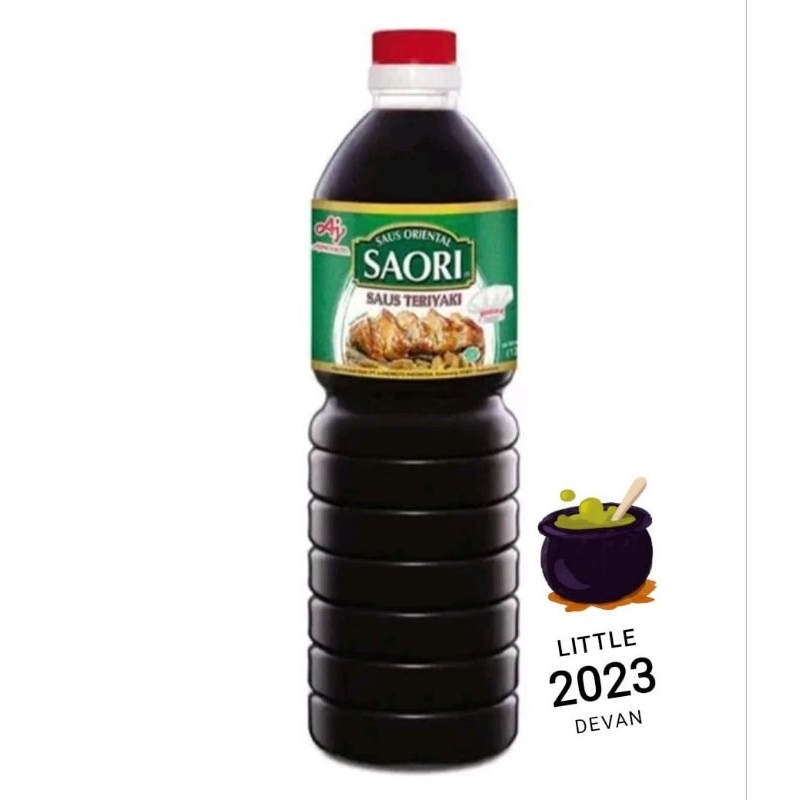 

Saori saus Oriental Teriyaki 1000 ml 1 liter