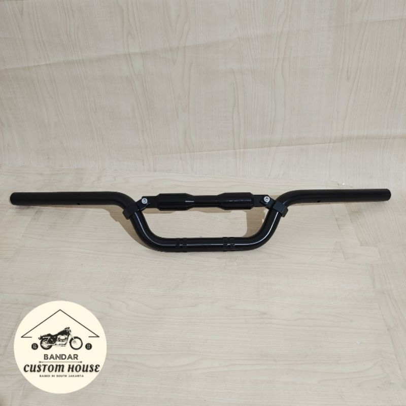 Stang Custom Day Copy Daytona Type Medium Almu Jumbo Tebal 5mm Hitam