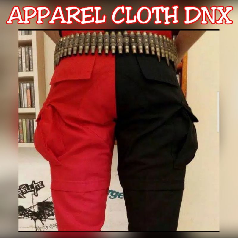 CELANA ALPIN ALVINE ALVIN ALFIN ALPINA MERAH HITAM PUNK SAKU KEMPOL GEMBOL PANJANG PENDEK, CELANA CA