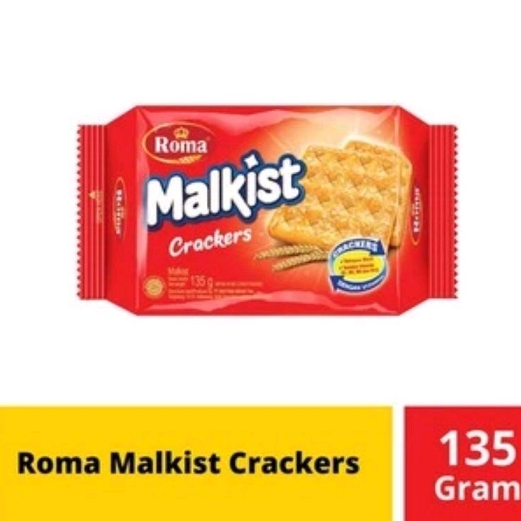 

Biskuit Roma Malkist crackers 135 Gram