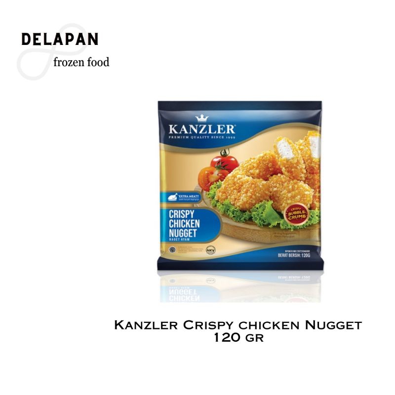 

Kanzler Crispy Chicken Nugget 120 gr