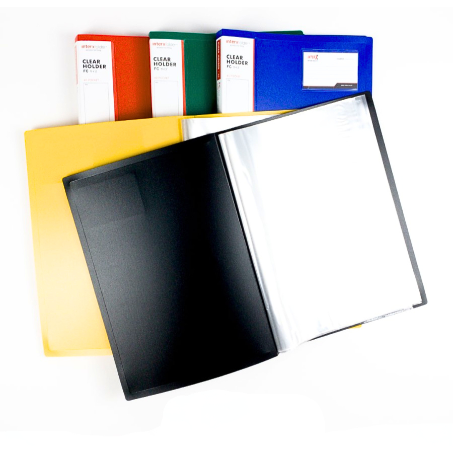 

Map Clear/Display Books Folio INTER X 40 Pockets (0060081)