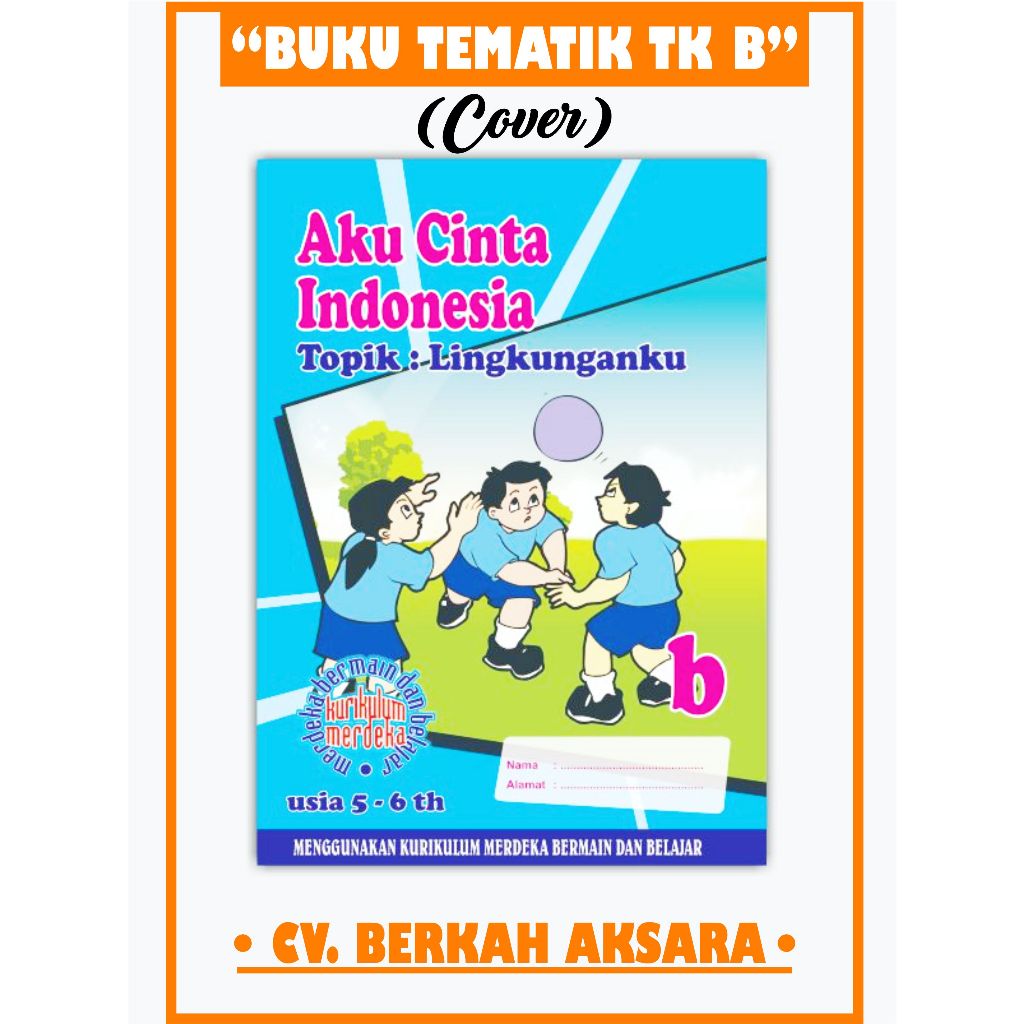 Buku Tematik TK B Semester 2
