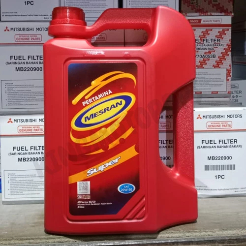KMD| Oli Pertamina Mesran Super SAE 20W-50 / Oli Mobil /Oli Pertamina 4L