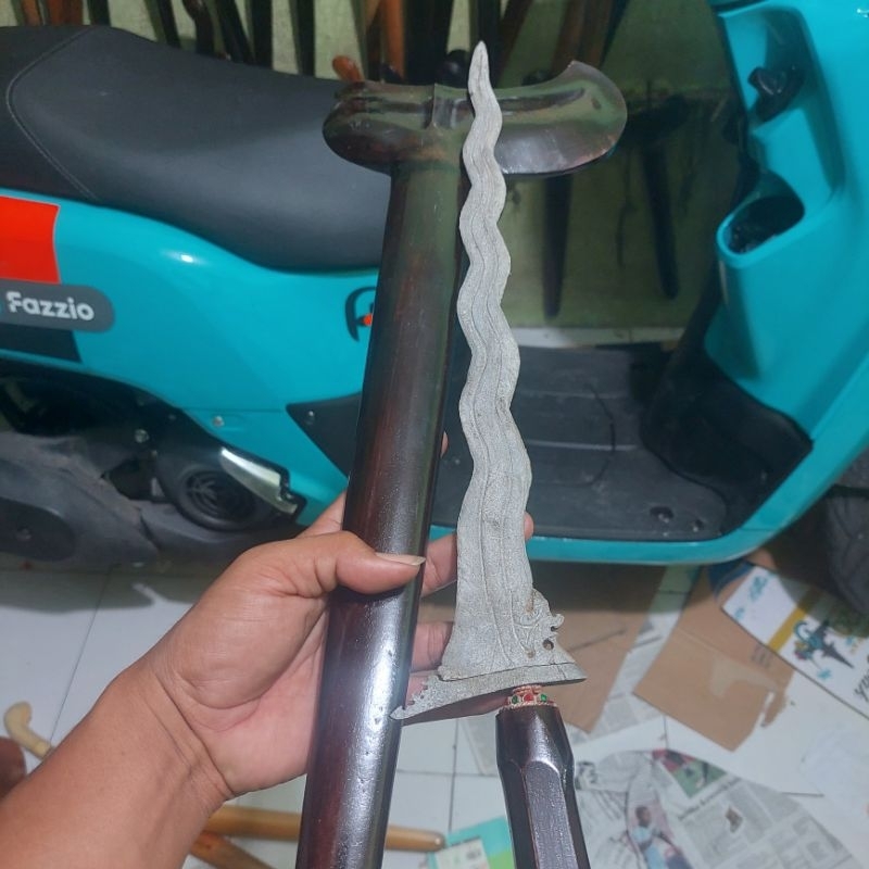 keris nogo sosro berdiri peksi komplit warangka