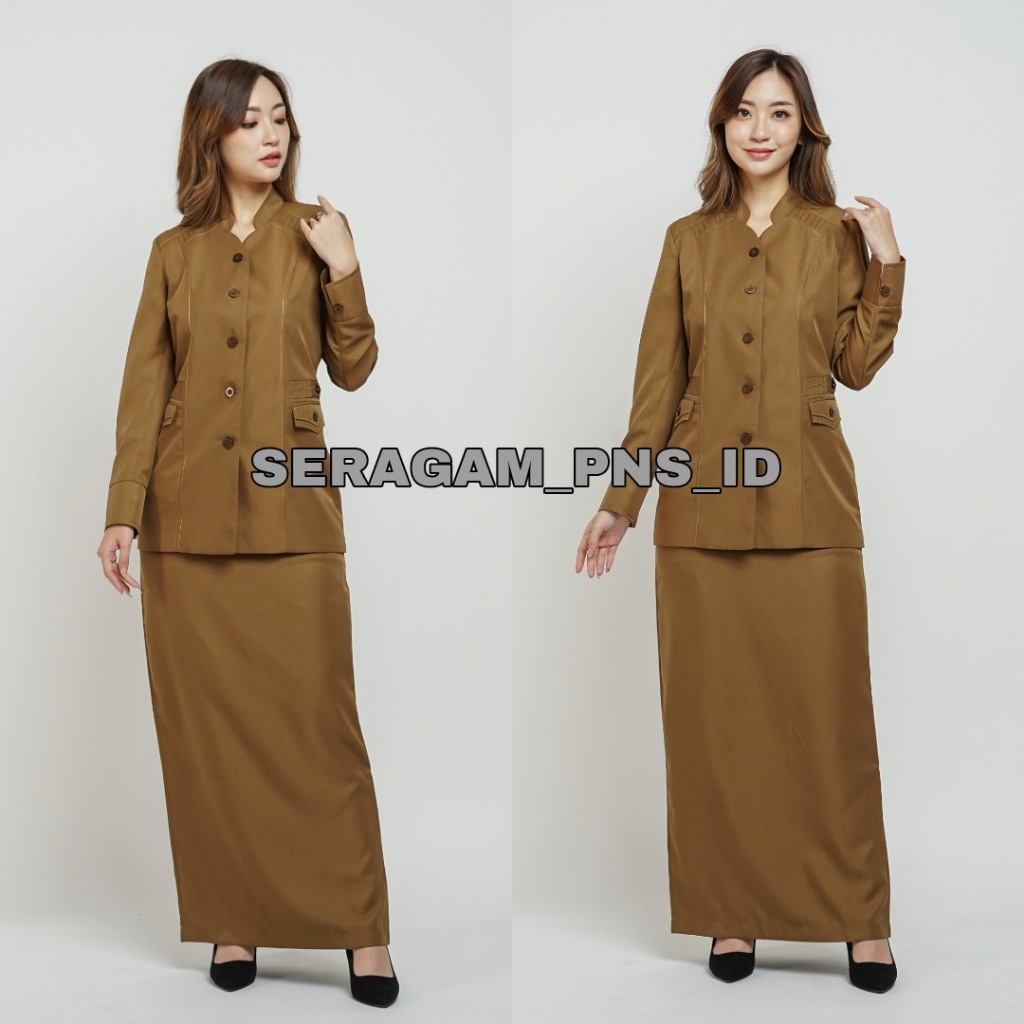 Blazer Wanita / Baju PDH PNS Wanita / Seragam Pemda Wanita / Baju PNS Wanita / Blazer PNS / Baju Gur