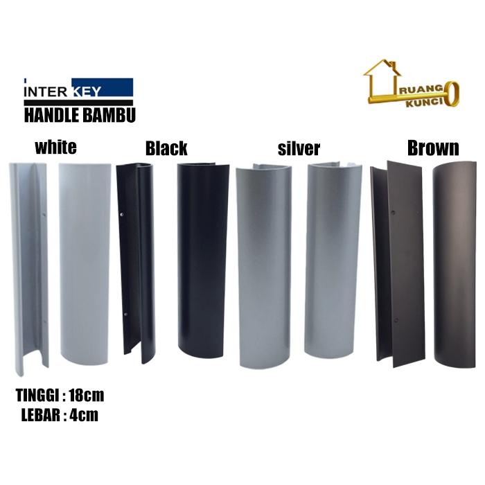 Pegangan Pintu aluminium/Tarikan Pintu Rumah/Handle Bambu Pintu Aluminium Swing