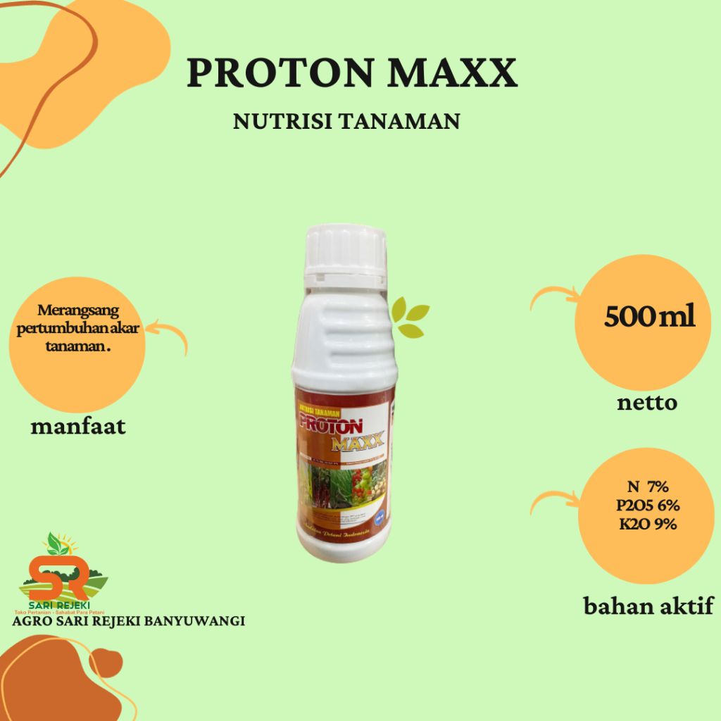 PUPUK PROTON MAXX 500ML NUTRISI TANAMAN