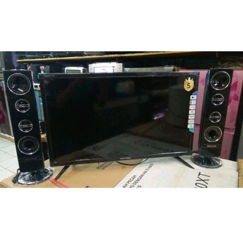 TV LED 32 INCH POLYTRON PLD 32TV1855 Digital Cinemax Tower