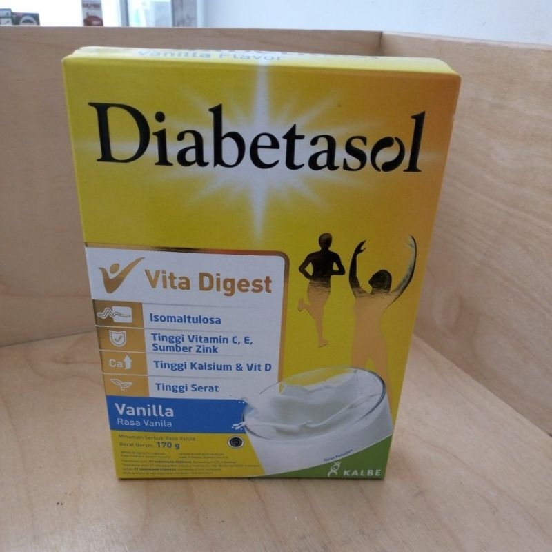 

Diabetasol vanilla flavor 170g