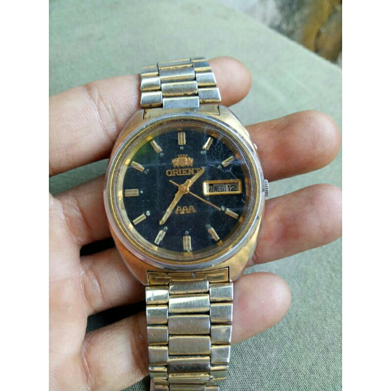 jam tangan ORIENT AAA crystal automatic second