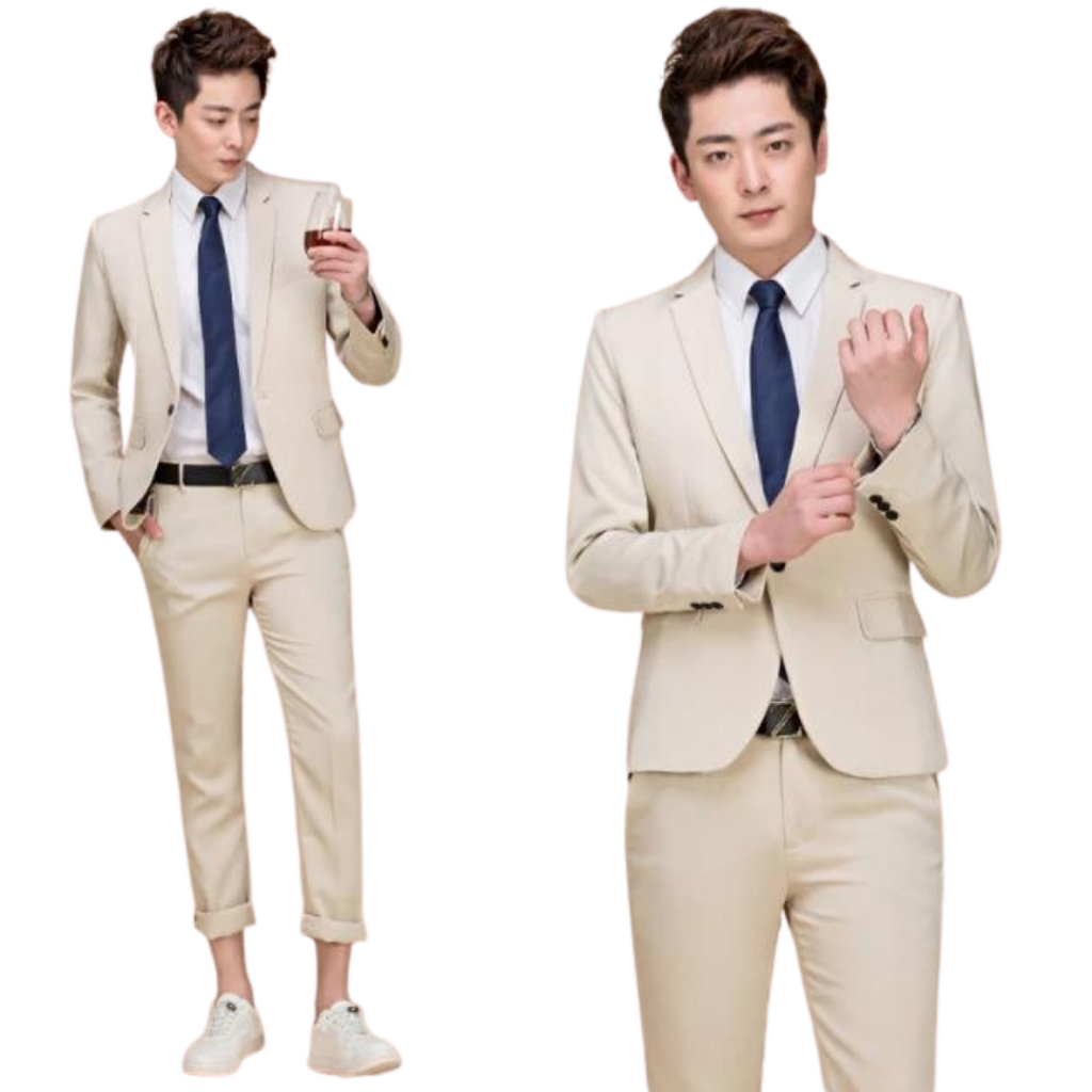 SETELAN JAS PRIA KOREA / SETELAN JAS PRIA / SETELAN BLAZER PRIA / SETELAN JAS PRIA DEWASA