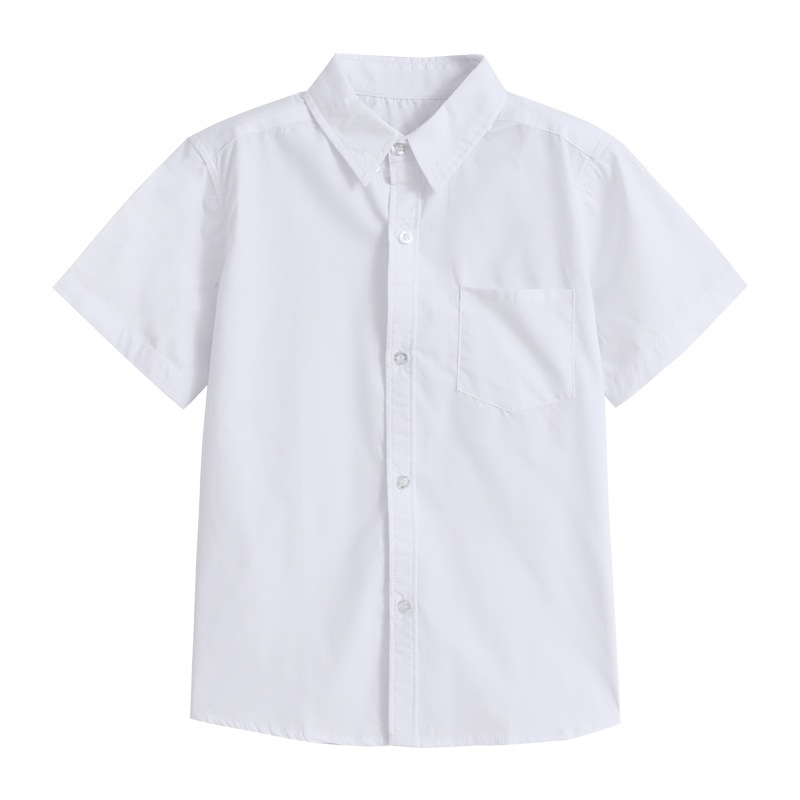 Parayu - Kemeja Putih Anak Lengan Pendek