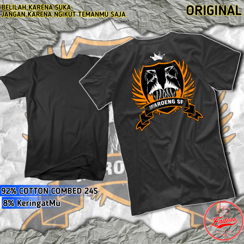 Baju laki laki/kaos distro pria kicau mania burung murai batu/kacer/cucak ijo/lovebird
