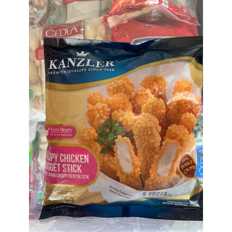 

Kanzler crispy chicken nugget stick 450gr