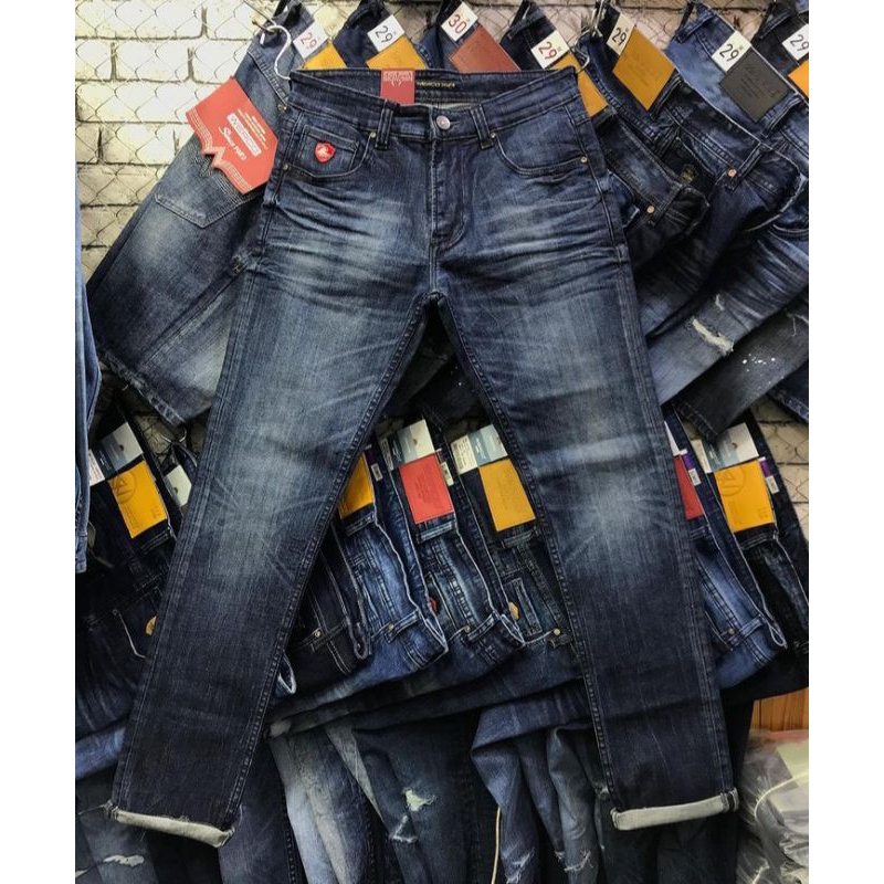 CELANA PANJANG EXMAN DENIM//CELANA PANJANG PRIA MASA KINI//CELANA PANJANG JEANS SETRECT//CELANA PANJ