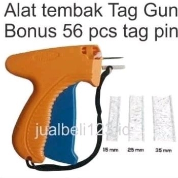 

Alat Tembak Tag Gun bonus 56pcs isi Tag Pin
