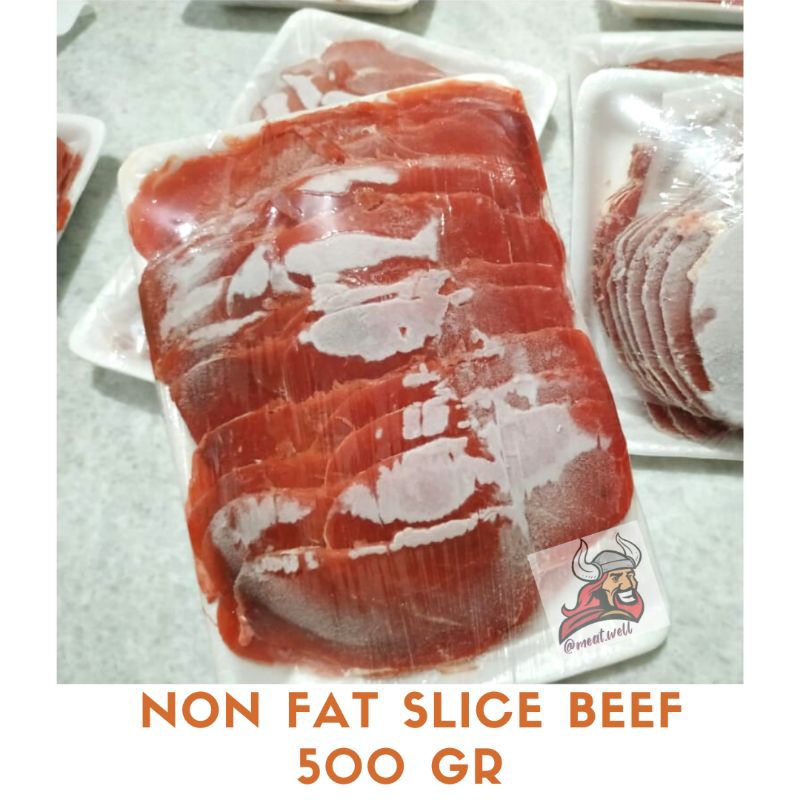 

SLICE NON LEMAK / SUKIYAKI / TERIYAKI / SHABU Slice Beef 500 gr // Non Lemak