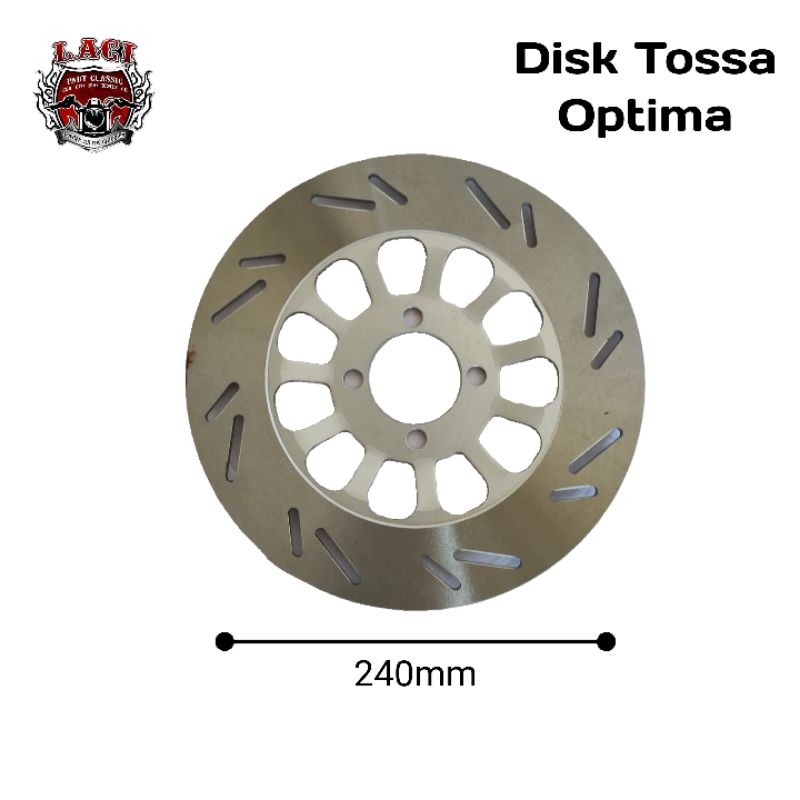 Piringan Cakram Depan Tossa Jaguar Optima X 125 PNP Suzuki Thunder 125