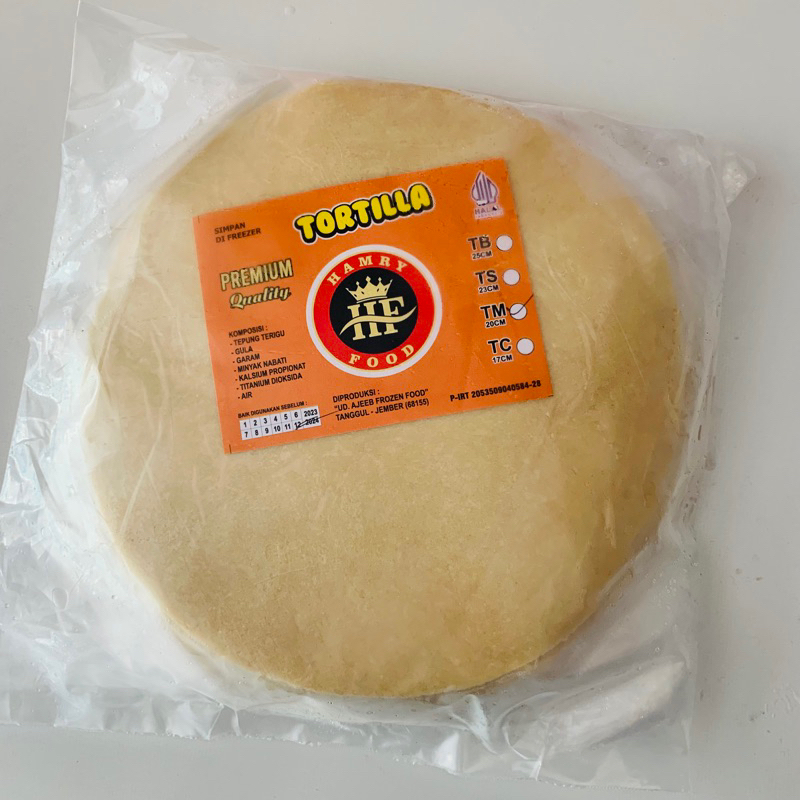

kulit kebab tortila 20cm