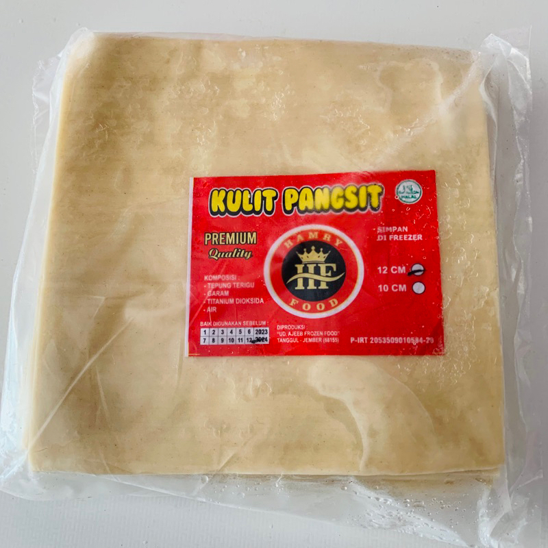 

kulit pangsit kulit lumpia krupuk pangsit 500g