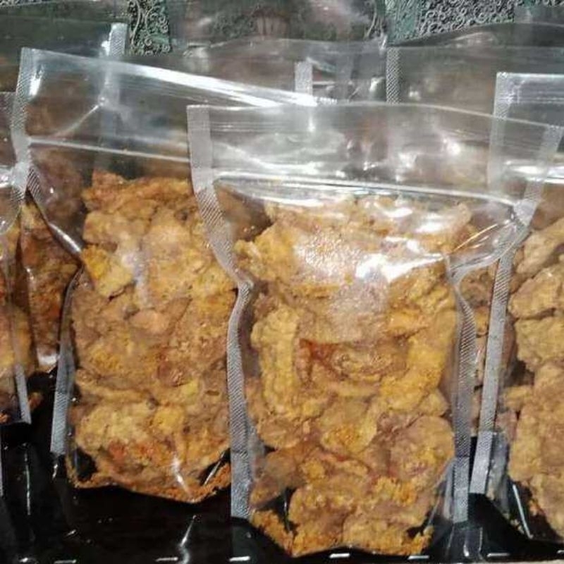 

[COD] Kulit Ayam Crispy Original Kemasan 300gr/SantapanKuliner19