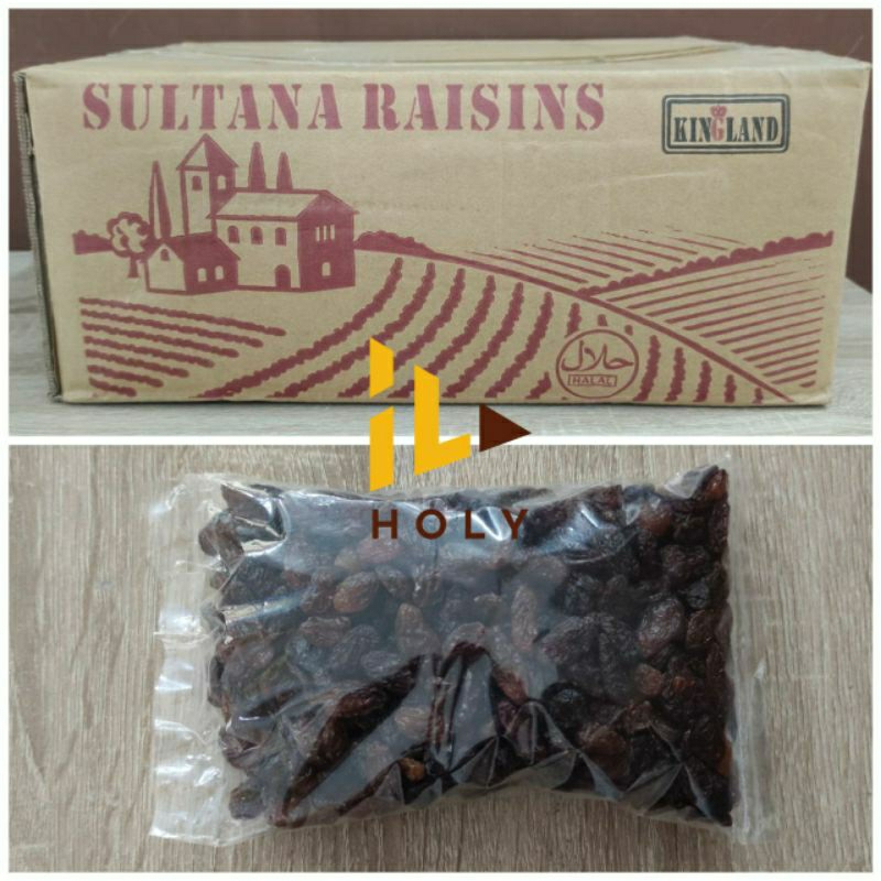 

Kismis Sultana & Montana Raisins Repack 100gr 250gr