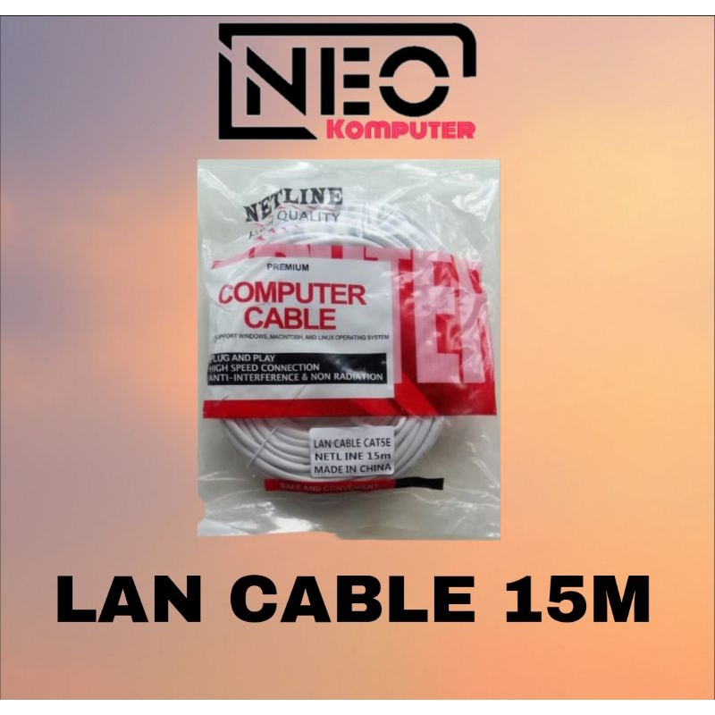 KABEL LAN 15 METER CAT 5