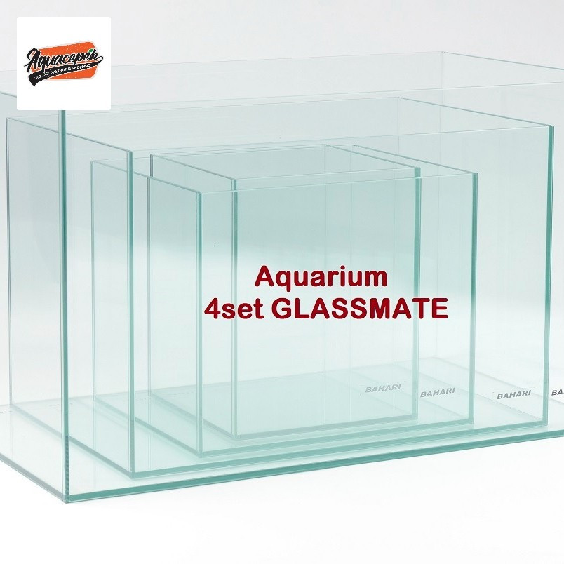 NISSO BAHARI GLASSMATE AQUARIUM PREMIUM GM 200 300 450 600MM