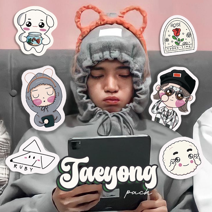 

STICKER SET KPOP - NCT 127 LEE TAEYONG | VYNIL MATTE SUDAH DIGUNTING CUTTING DIE CUT STIKER VINIL AESTHETIC LAPTOP ESTETIK UNTUK LAPTOP HP TUMBLER JOURNALING DEKORASI BINDER WATERPROOF TAHAN AIR