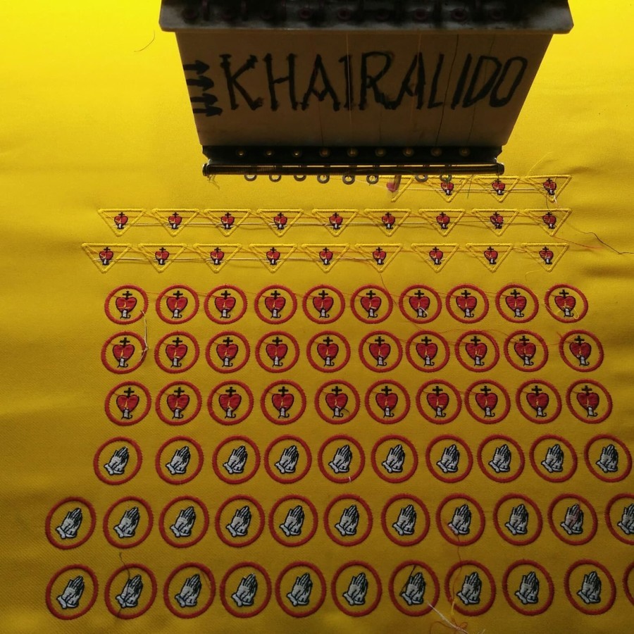 TKK katolik  bordir / atribut pramuka / TKK doa dll /harga murah